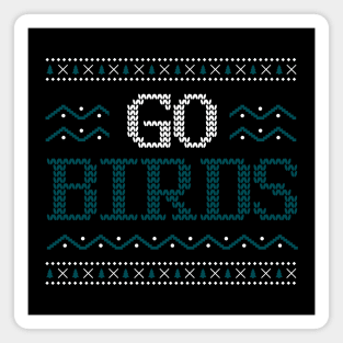 Go Birds - Philadelphia Eagles Christmas Sweater Magnet